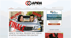 Desktop Screenshot of apidaonline.com